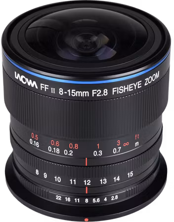 Laowa 8-15mm f/2.8 FF Zoom Fisheye - Fujifilm G