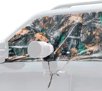SmallRig 5499 Left-Side Vehicle Shooting Curtain Set (Front & Rear)