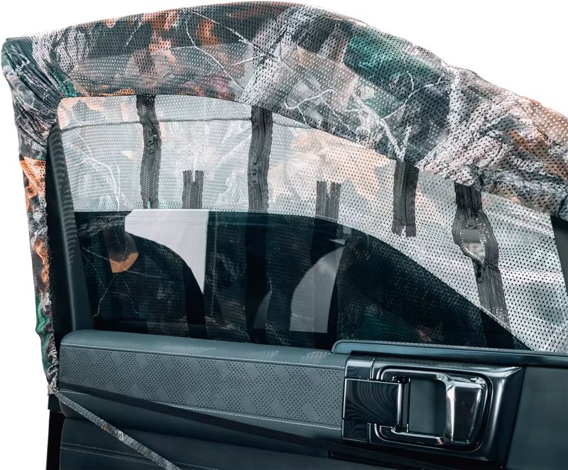 SmallRig 5499 Left-Side Vehicle Shooting Curtain Set (Front & Rear)
