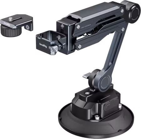 SmallRig 5507 Shock Absorber Support with Electronic Suction Cup for Osmo Pocket 3 / HERO13 and more
