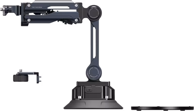 SmallRig 5507 Shock Absorber Support with Electronic Suction Cup for Osmo Pocket 3 / HERO13 and more