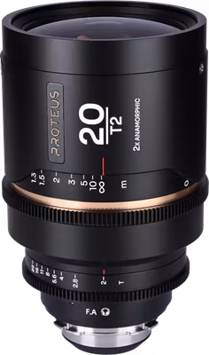 Laowa Proteus 2X Anamorphic 20mm T2 -Amber - Arri PL/ Canon EF