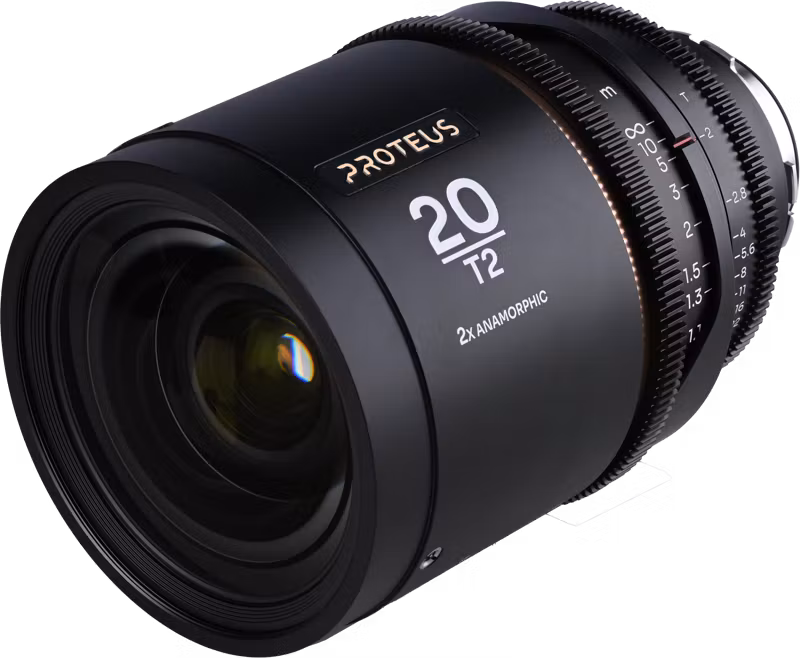 Laowa Proteus 2X Anamorphic 20mm T2 -Amber - Arri PL/ Canon EF