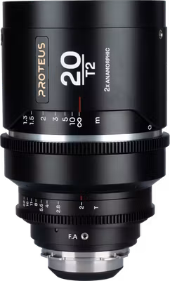 Laowa Proteus 2X Anamorphic 20mm T2 -Silver - Arri PL/ Canon EF