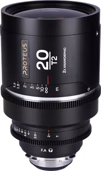 Laowa Proteus 2X Anamorphic 20mm T2 -Silver - Arri PL/ Canon EF