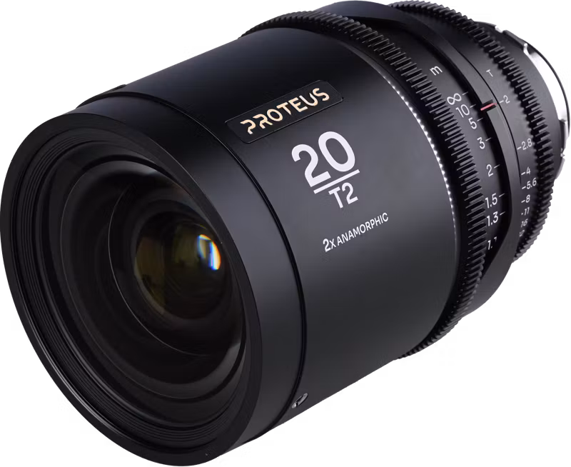 Laowa Proteus 2X Anamorphic 20mm T2 -Silver - Arri PL/ Canon EF