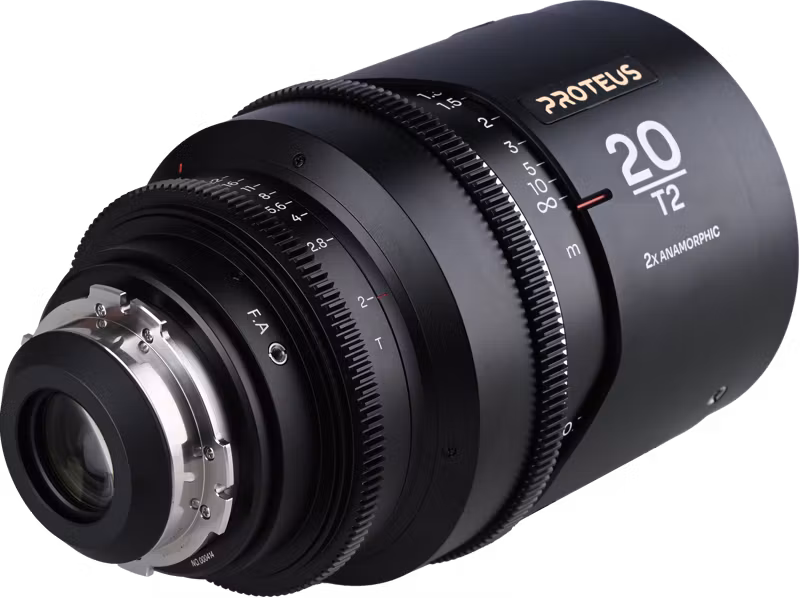 Laowa Proteus 2X Anamorphic 20mm T2 -Silver - Arri PL/ Canon EF