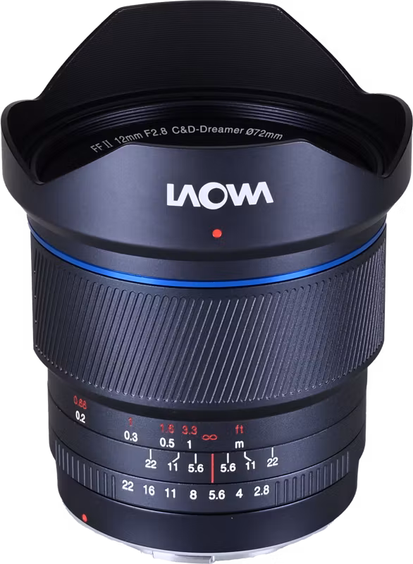Laowa 12mm f/2.8 Lite Zero-D FF (14 Blades, Manual Focus) Canon RF