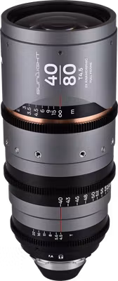 Laowa Sunlight 40-80mm T4.5 2x FF Anamorphic Zoom (Amber) Arri PL