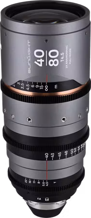 Laowa Sunlight 40-80mm T4.5 2x FF Anamorphic Zoom (Amber) Arri PL