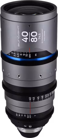Laowa Sunlight 40-80mm T4.5 2x FF Anamorphic Zoom (Blue) Arri PL