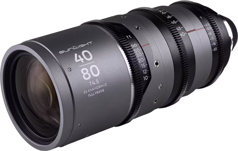 Laowa Sunlight 40-80mm T4.5 2x FF Anamorphic Zoom (Silver) Arri PL
