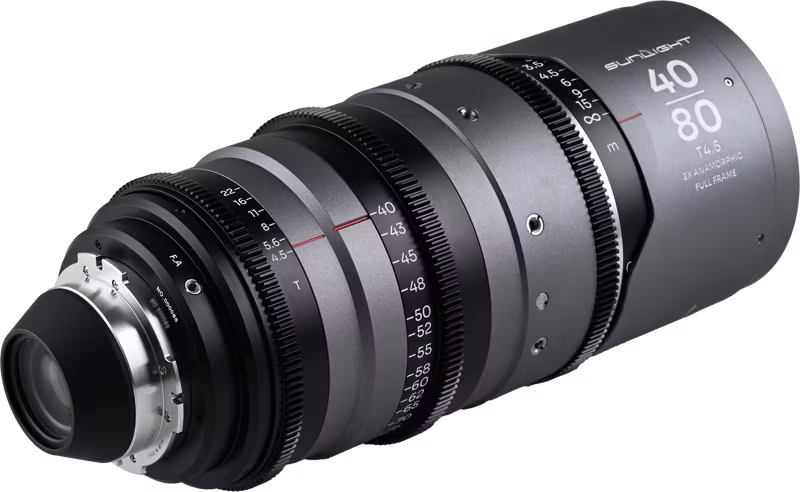 Laowa Sunlight 40-80mm T4.5 2x FF Anamorphic Zoom (Silver) Arri PL