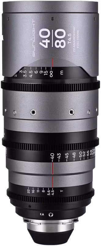 Laowa Sunlight 40-80mm T4.5 2x FF Anamorphic Zoom (Clear) Arri PL
