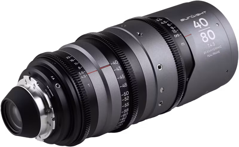 Laowa Sunlight 40-80mm T4.5 2x FF Anamorphic Zoom (Clear) Arri PL