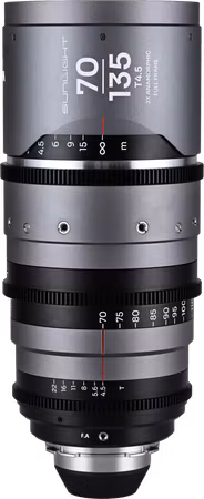 Laowa Sunlight 70-135mm T4.5 2x FF Anamorphic Zoom (Silver) Arri PL
