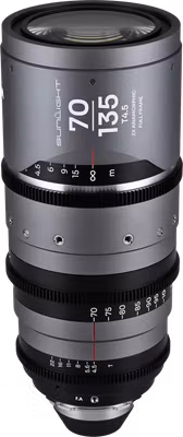Laowa Sunlight 70-135mm T4.5 2x FF Anamorphic Zoom (Silver) Arri PL