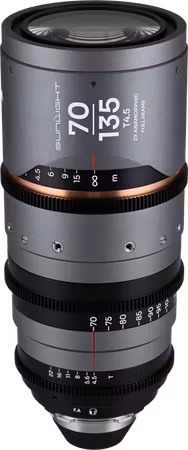 Laowa Sunlight 70-135mm T4.5 2x FF Anamorphic Zoom (Amber) Arri PL