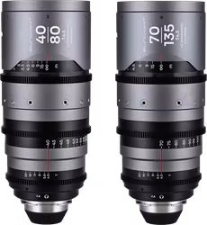 Laowa Sunlight 2X Anamorphic Zoom 2-Lens Bundle (40-80mm,70-135mm) (Clear) Arri PL