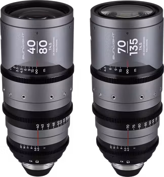 Laowa Sunlight 2X Anamorphic Zoom 2-Lens Bundle (40-80mm,70-135mm) (Clear) Arri PL