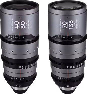 Laowa Sunlight 2X Anamorphic Zoom 2-Lens Bundle (40-80mm,70-135mm) (Clear) Arri PL