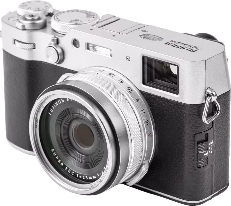 NiSi JetMag Pro Lens Hood, Uv Filter & Cap for Fuji X100 Series Silver