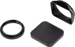 NiSi JetMag Pro Lens Hood, Uv Filter & Cap for Fuji X100 Series Black