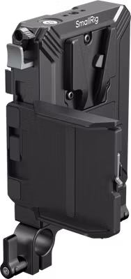 SmallRig 5226 V-Mount Battery Mount Plate Kit for 15mm LWS Rods