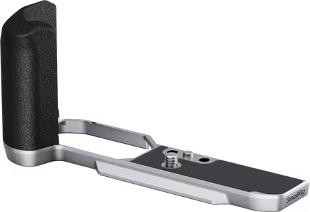 SmallRig 5706 L-Shaped Mount Plate with Silicone Handle for Nikon Z f Silver