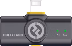 Hollyland LARK M2 Lightning Receiver (Shine Charcoal)