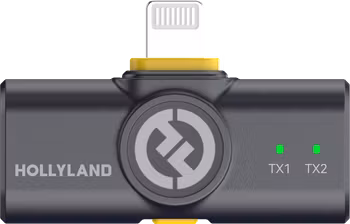 Hollyland LARK M2 Lightning Receiver (Shine Charcoal)