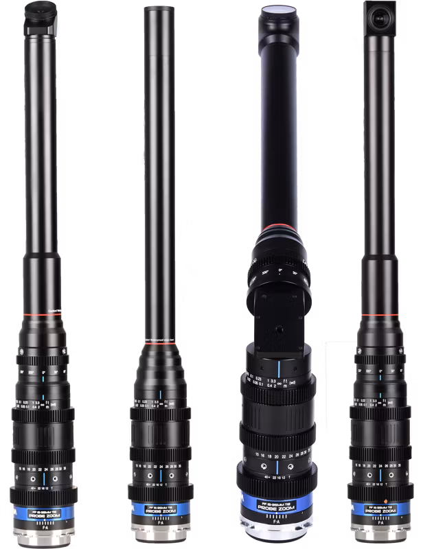 Laowa Probe Zoom 4-lens Bundle 15–35mm T12 Lens  (Direct, Periscope, 35° Degree, 90° Degree) Arri PL