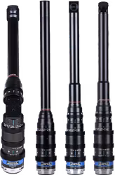 Laowa Probe Zoom 4-lens Bundle 15–24mm T8 Lens  (Direct, Periscope, 35° Degree, 90° Degree) Arri PL