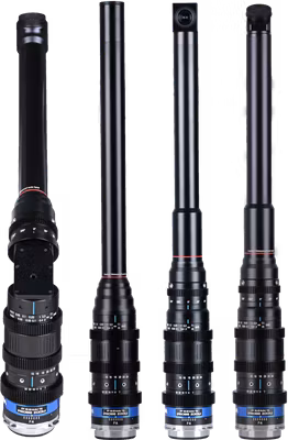 Laowa Probe Zoom 4-lens Bundle 15–24mm T8 Lens  (Direct, Periscope, 35° Degree, 90° Degree) Arri PL