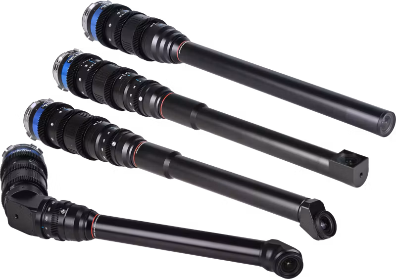 Laowa Probe Zoom 4-lens Bundle 15–24mm T8 Lens  (Direct, Periscope, 35° Degree, 90° Degree) Arri PL