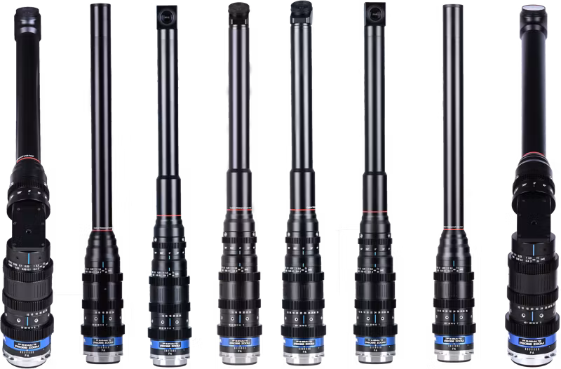 Laowa Probe Zoom 8-lens Bundle (15–24mm T8, 15–35mm T12 + Direct, Periscope, 35° Degree, 90° Degree)