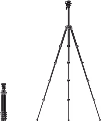 SmallRig 5477 Portable Video Carbon Fiber Tripod AP255Pro