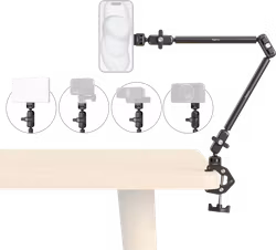 SmallRig 5626 Desktop Magic Arm with Crab-Shaped Clamp Kit (MagSafe-Compatible Edition)