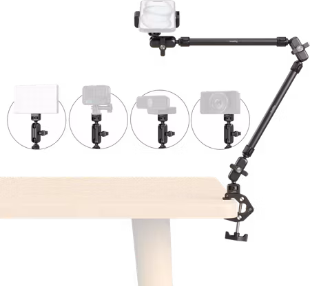 SmallRig 5625 Desktop Magic Arm with Crab-Shaped Clamp Kit