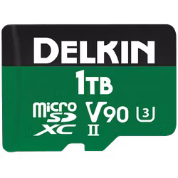 Delkin microSD Power 2000x UHS-II (V90) R300/W250 1TB
