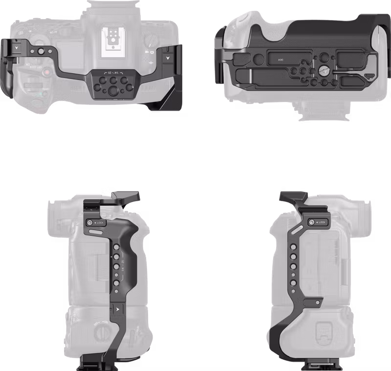 SmallRig 5623 Cage for Canon EOS R5 Mark II with Battery Grip BG-R20