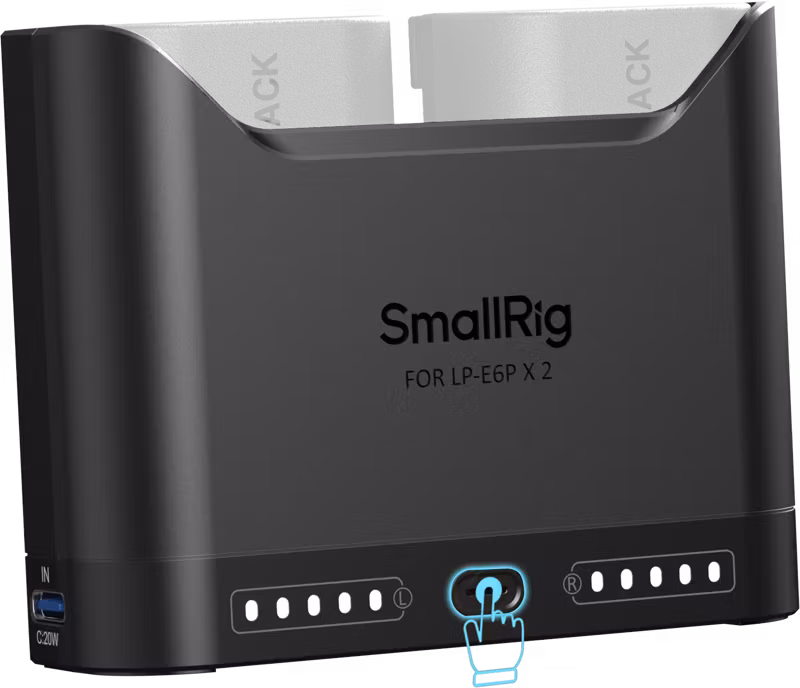 SmallRig 5490 Camera Battery Charger for LP-E6P