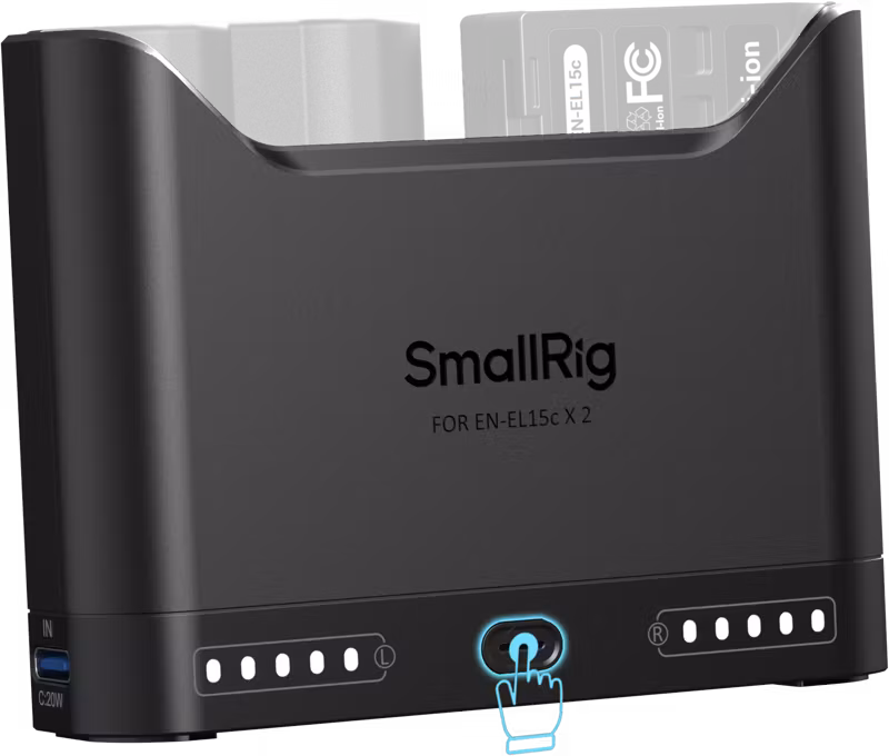 SmallRig 5491 Camera Battery Charger for EN-EL15c