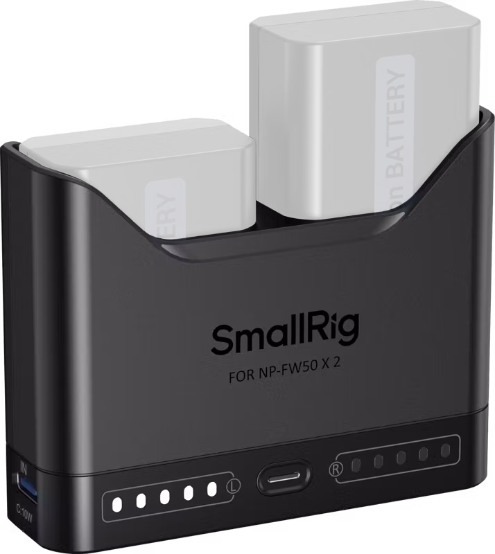 SmallRig 5493 Camera Battery Charger for NP-FW50