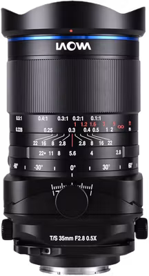 Laowa 35mm f/2.8 Zero-D T/S 0.5x Macro Lens - Sony FE