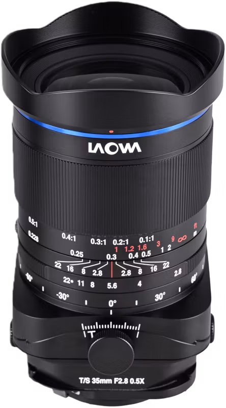 Laowa 35mm f/2.8 Zero-D T/S 0.5x Macro Lens - Sony FE