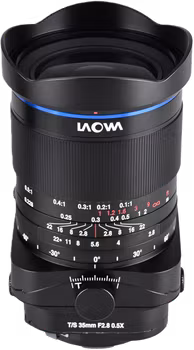 Laowa 35mm f/2.8 Zero-D T/S 0.5x Macro Lens - Canon RF