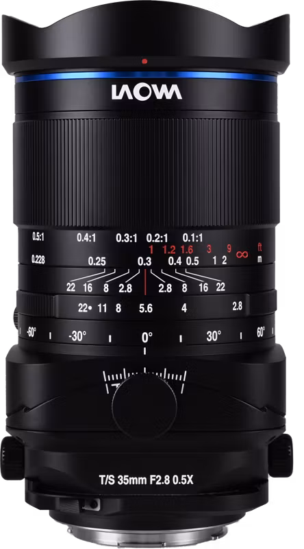 Laowa 35mm f/2.8 Zero-D T/S 0.5x Macro Lens - L-mount