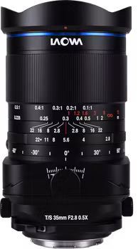 Laowa 35mm f/2.8 Zero-D T/S 0.5x Macro Lens - L-mount