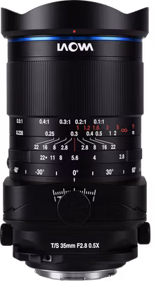 Laowa 35mm f/2.8 Zero-D T/S 0.5x Macro Lens - L-mount